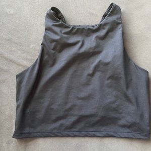 Black size medium Joe fresh workout crop top